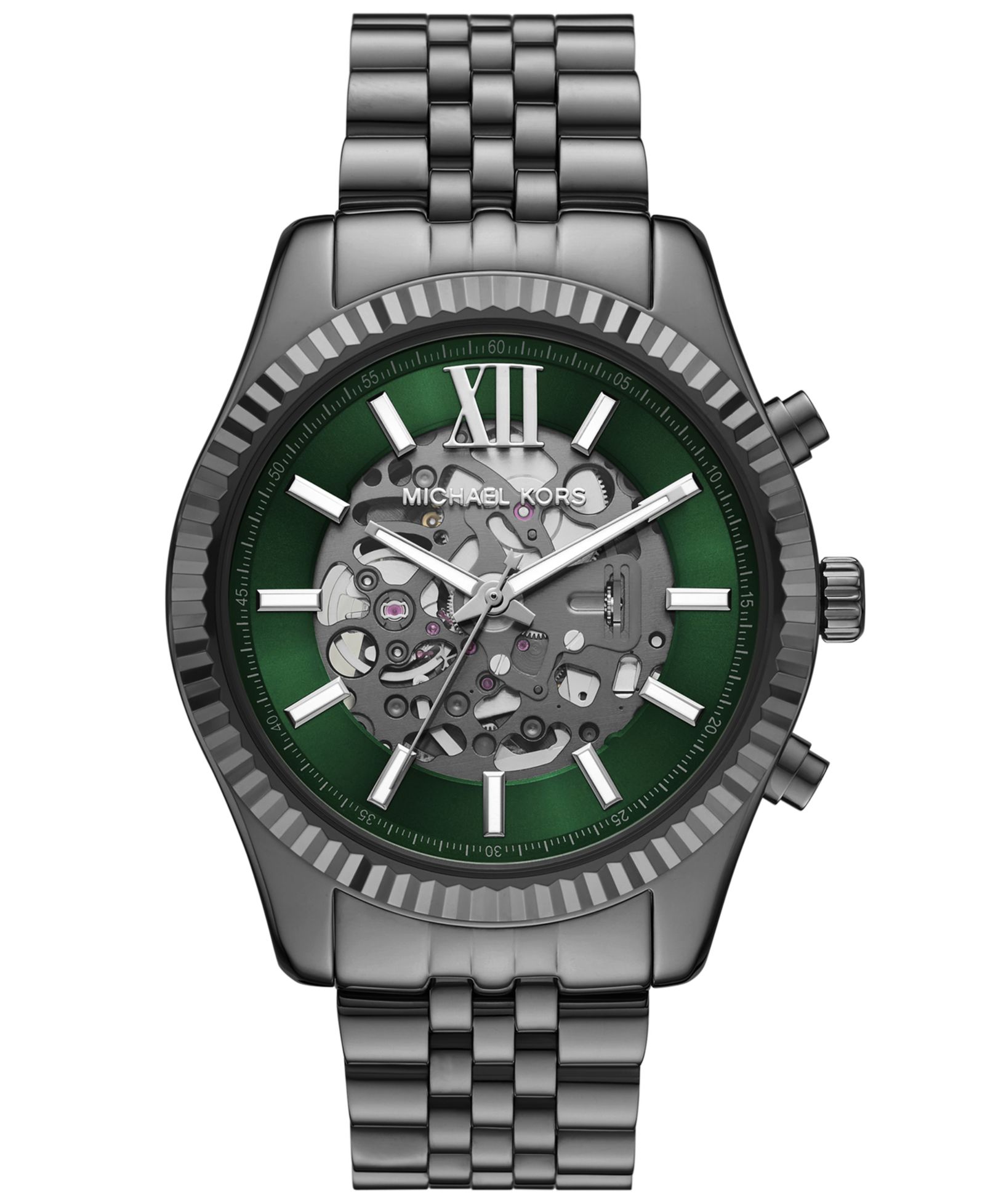 Мужские часы Michael Kors Lexington Automatic в корпусе из нержавеющей стали 45mm