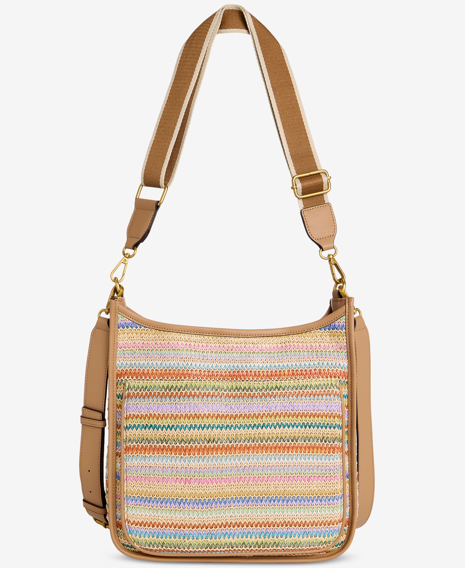 Кросс-боди сумка Style & Co Classic Straw Dip