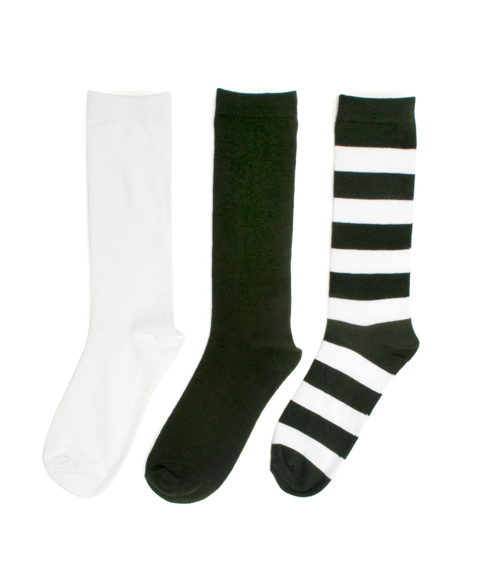 MUK LUKS Unisex 3 Pack Sport Crew Socks