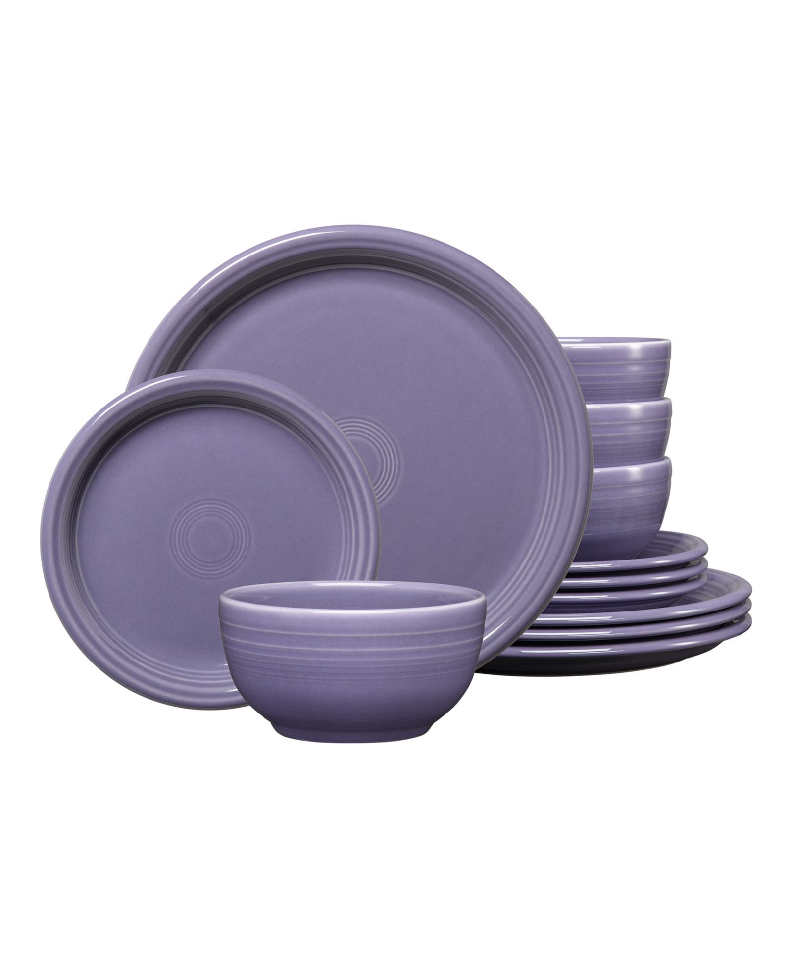 Набор посуды Fiesta Lavender Bistro Coupe, 12-Pc. Dinnerware Set