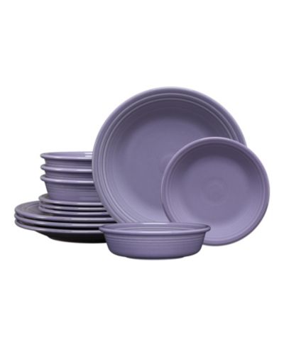 Набор столовой Fiesta Lavender Classic Rim 12-Pc., Service For 4
