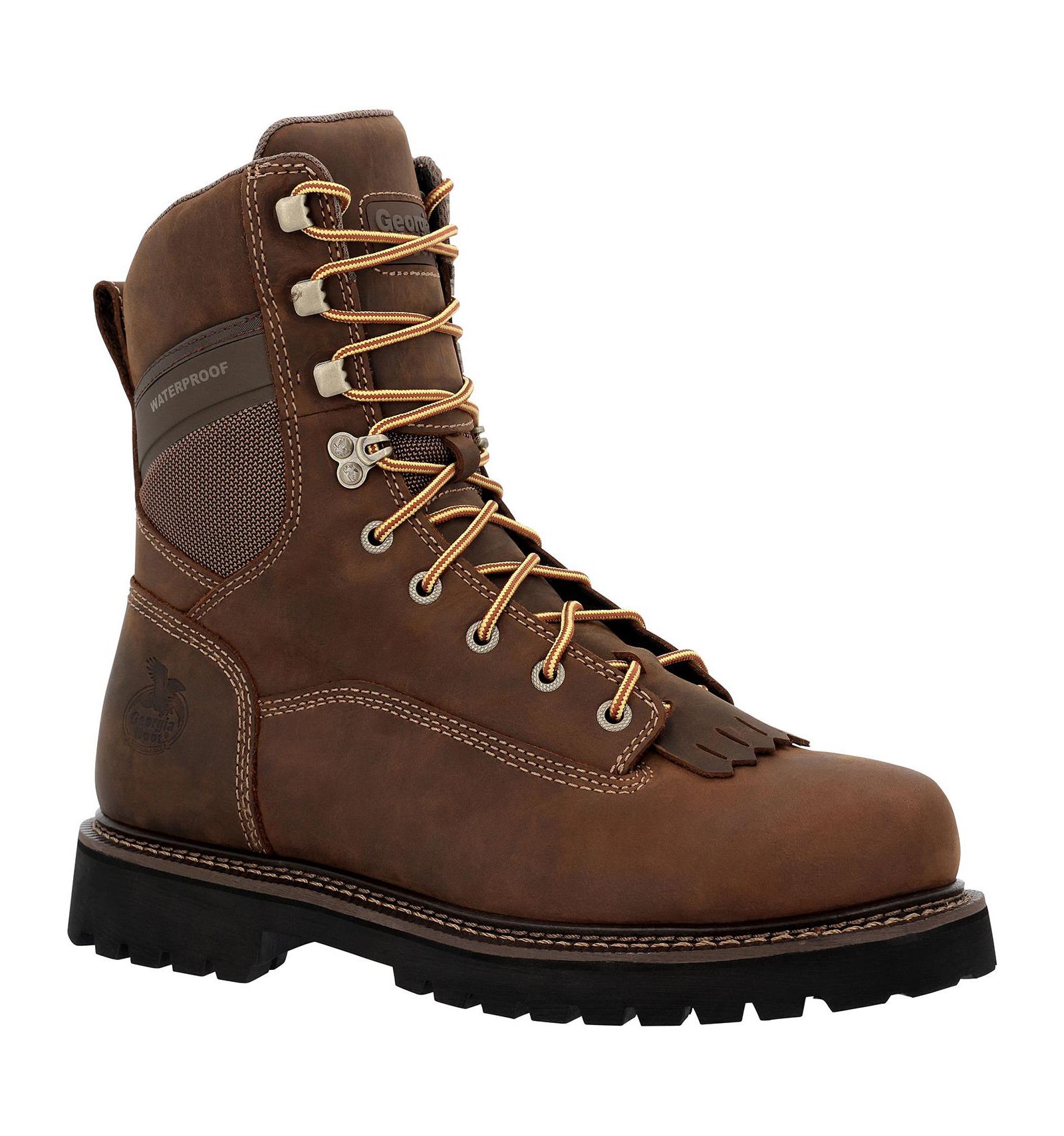 GEORGIA BOOT Men's Core Low Heel Waterproof Logger Work Boot