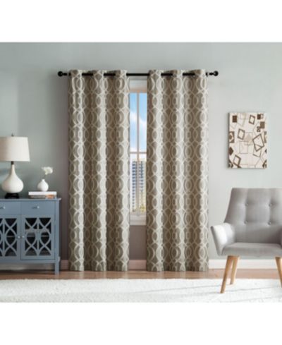 Комплект из 2 штор Kate Aurora Royal Living Venetian с люверсами, полупрозрачные