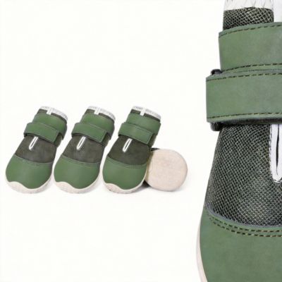 ARONKL Dog Boots for Large Dogs - Breathable, Waterproof, Anti-Slip, Hiking