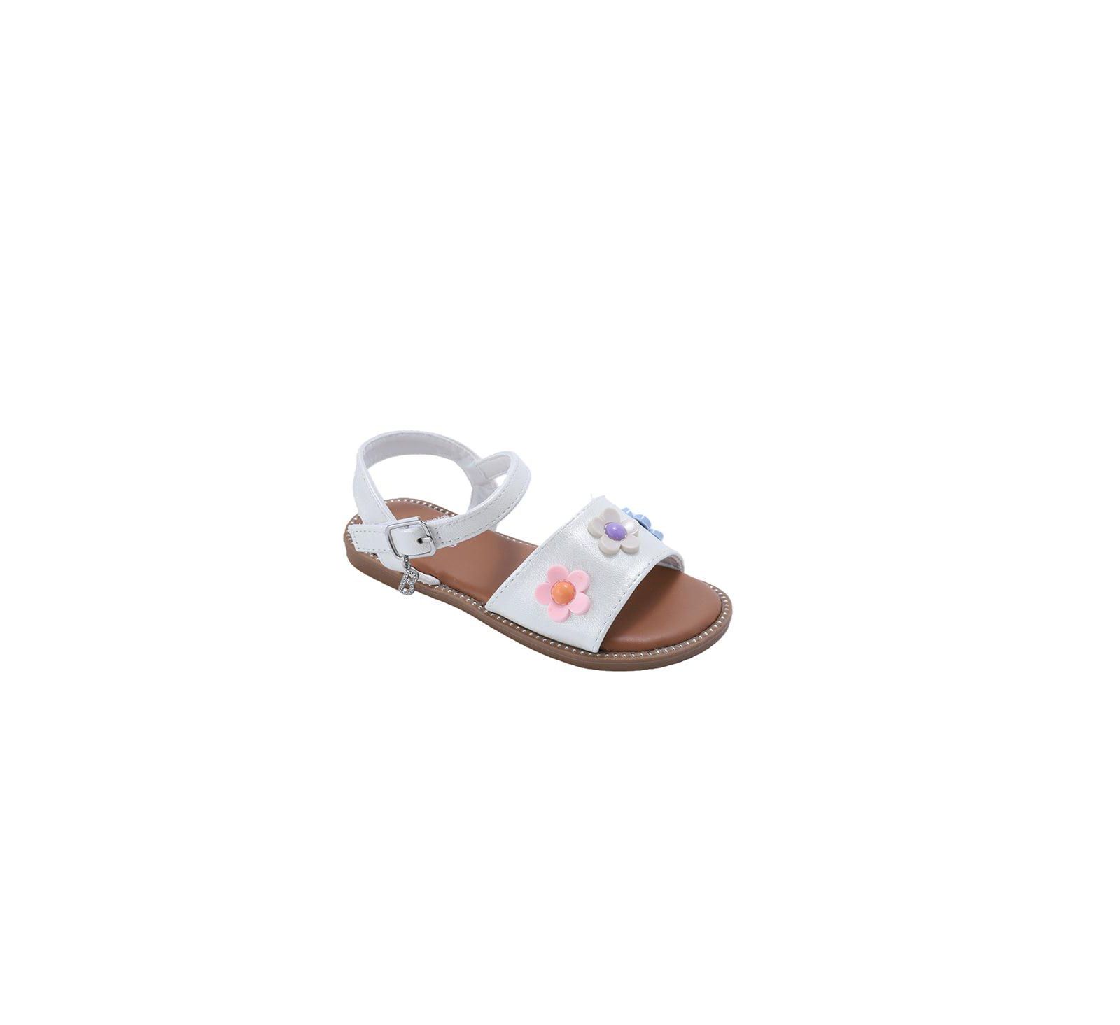 Детские сандалии Bebe Cute Fashion Flat Summer Shoes с ремешком на щиколотке