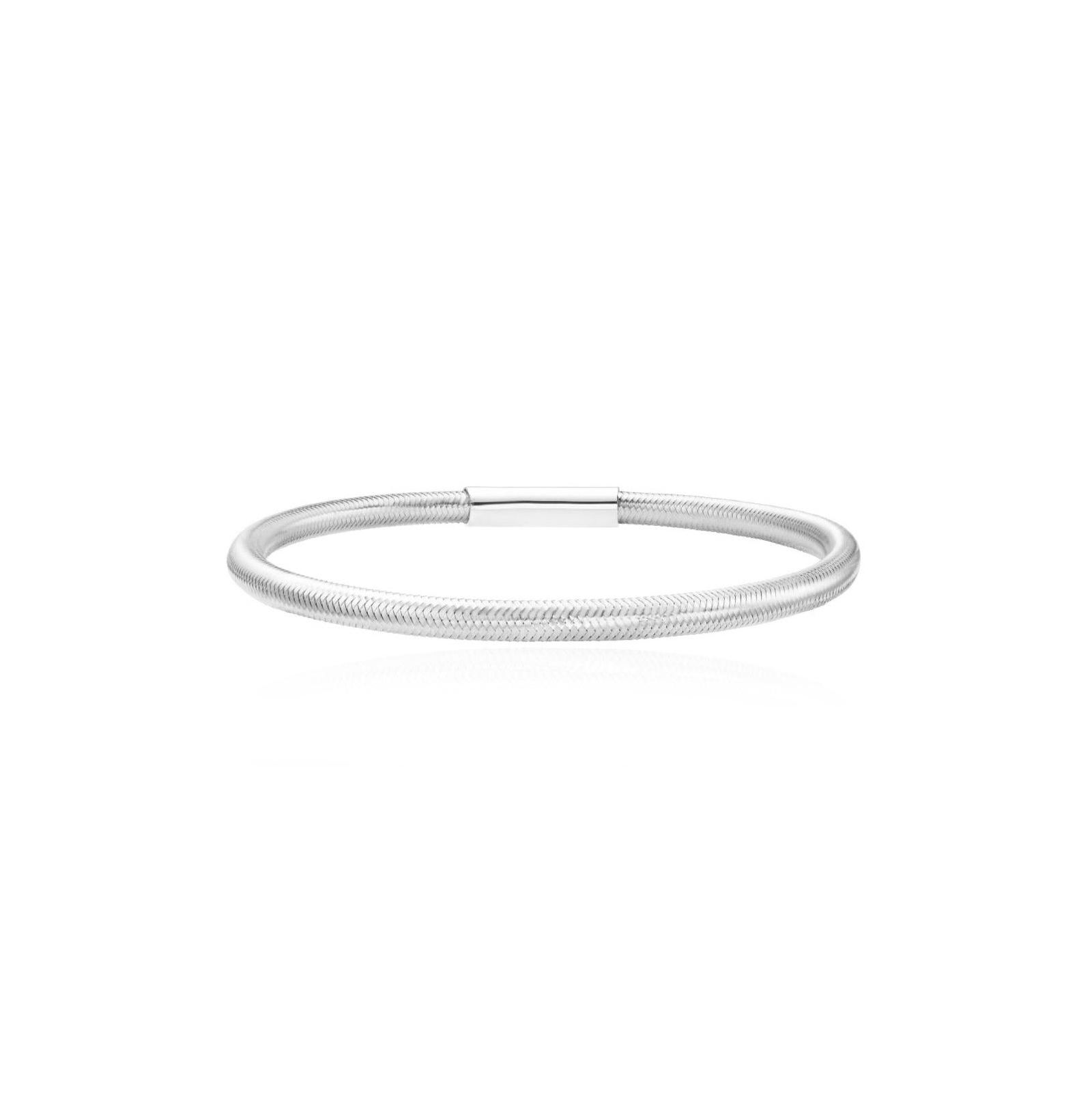 The Lovery Classic Stretch Bangle Sterling Silver