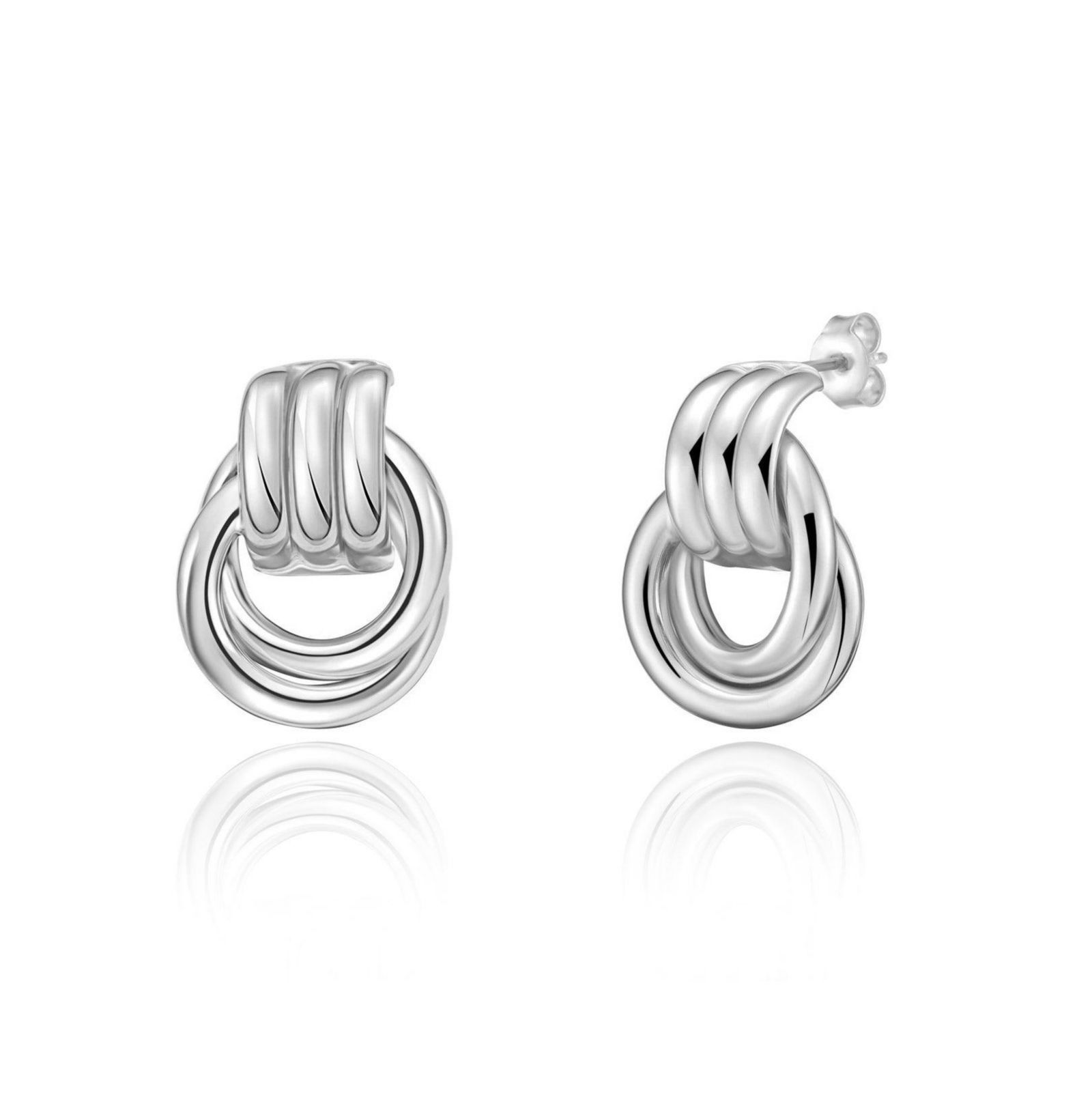 The Lovery Doorknocker Stud Earring Sterling Silver