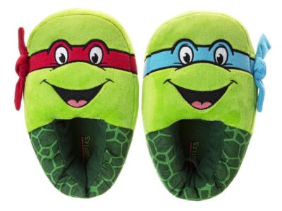 Nickelodeon детские мягкие тапочки-слайпы с изображением Черепашек-ниндзя для мальчиков 1-13 лет, уютные и веселые