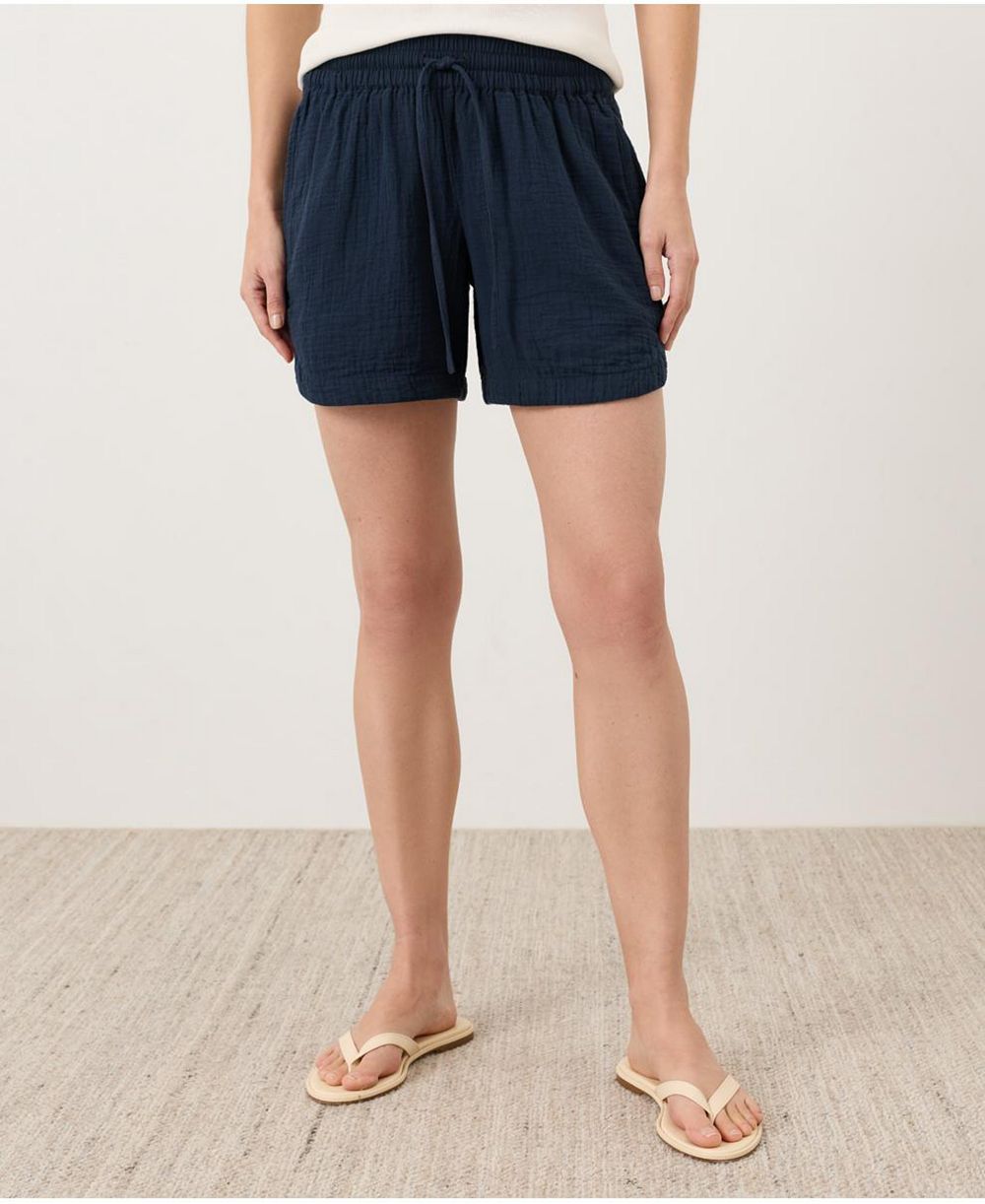 Pact Women's Organic Cotton Coastal Double Gauze Split Hem Pant