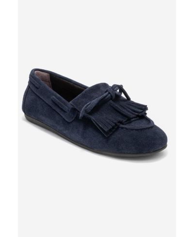 Forever & Always Shoes Women's Axeli Leather Tassel Loafer