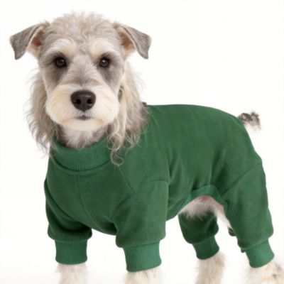 ARONKL Dog Fleece Pajamas with High Collar for Warmth and Comfort