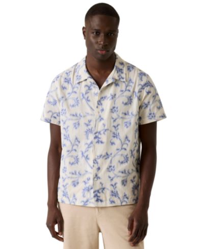 GUESS Men's Regular-Fit Short-Sleeve Shirt