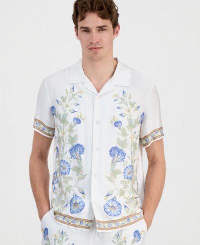 Мужская рубашка GUESS Wayco Bord Floral