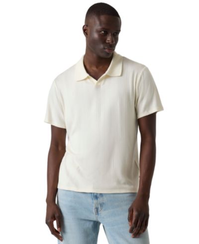 GUESS Men's Short-Sleeve Polo Shirt