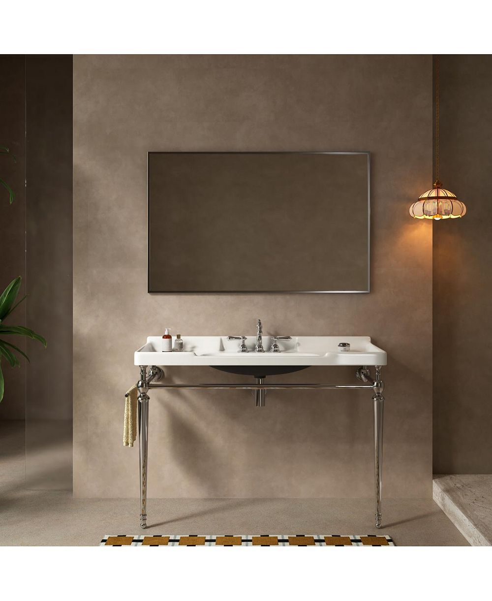 Раковина Sillysis Bathroom Console с керамической столешницей и нержавеющей сталью