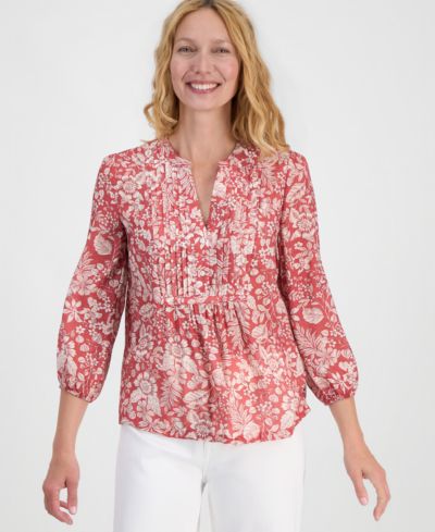 Женская блузка Nautica Floral Pintuck