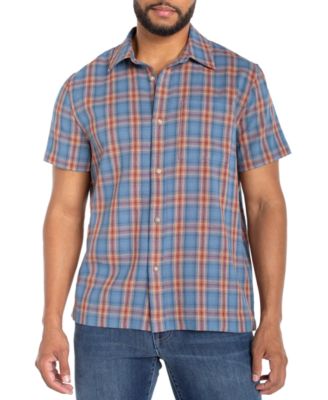 Рубашка Liverpool Los Angeles Men's Short-Sleeve Plaid