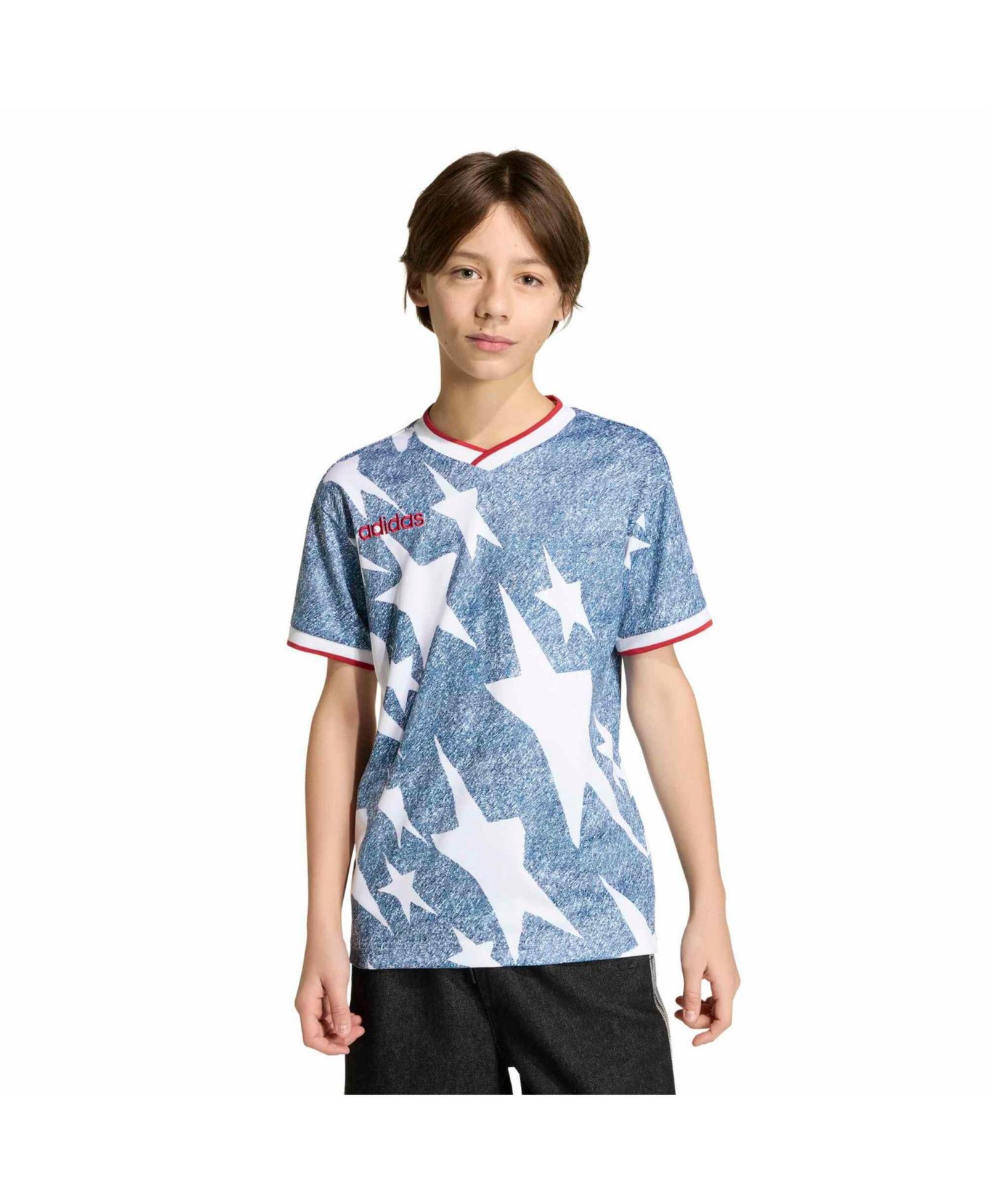 Детская джерси Adidas Blue USA Soccer 1994 Denim Graphic