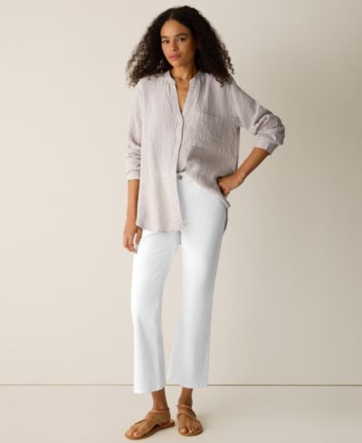 Eileen Fisher Women's Slim Ankle Jeans