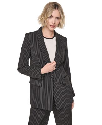DKNY Women's Long-Sleeve Everyday Stretch Blazer