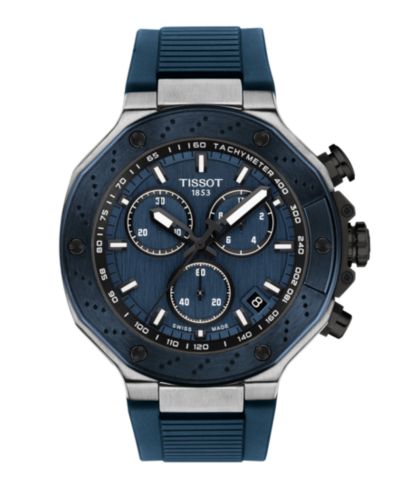Мужские часы Tissot T-Race Quartz Chronograph из нержавеющей стали, 45mm