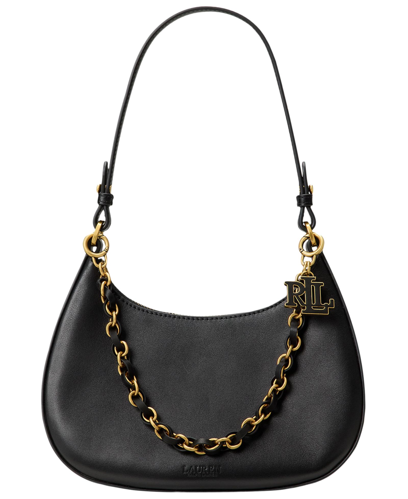 Lauren Ralph Lauren кожаная сумка на плечо Marcy Medium