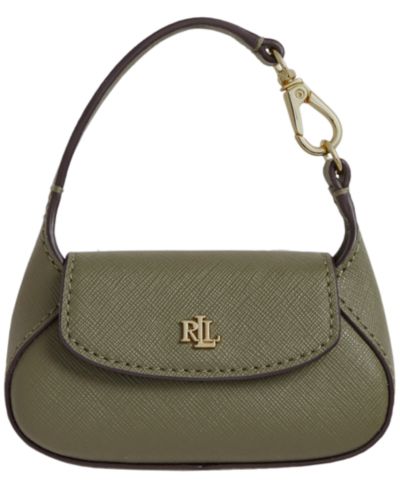 Lauren Ralph Lauren Брелок Schylar из кожи с текстурой