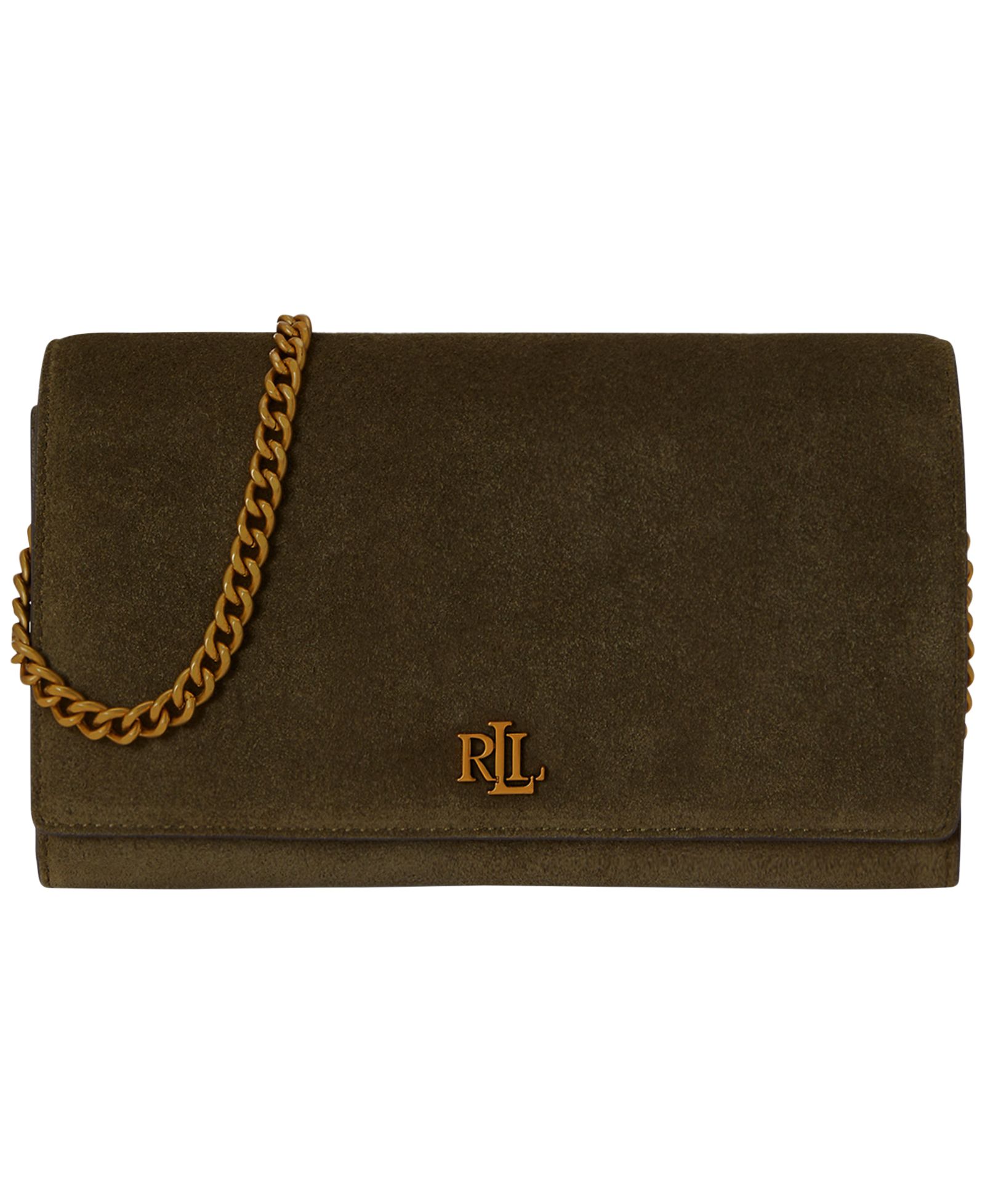 Lauren Ralph Lauren Adair II Suede Medium Crossbody Bag