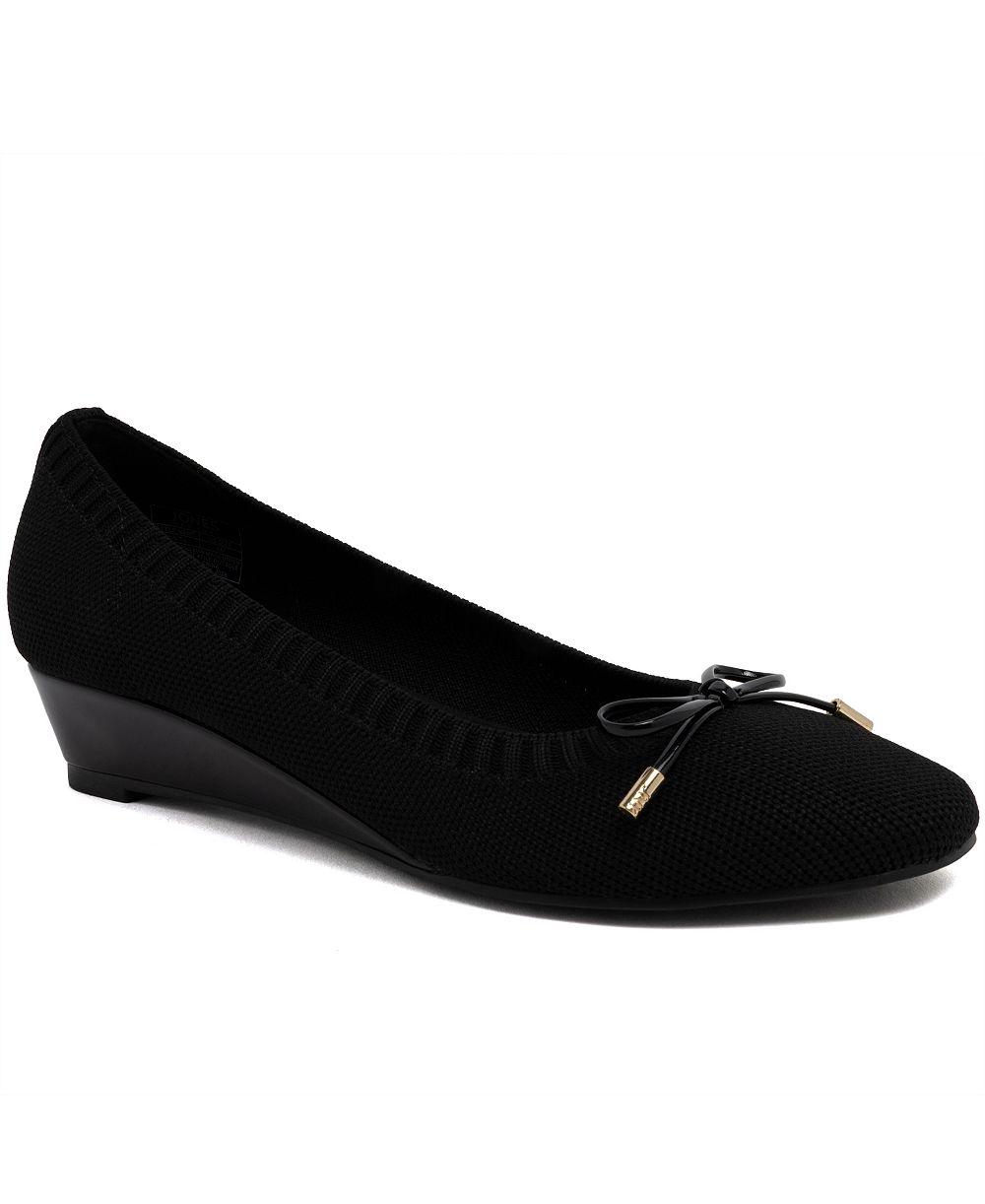 Jones New York Women's Junise Knit Wedge Flats