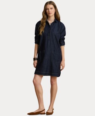 Lauren Ralph Lauren Women's Relaxed-Fit Denim Shirtdress