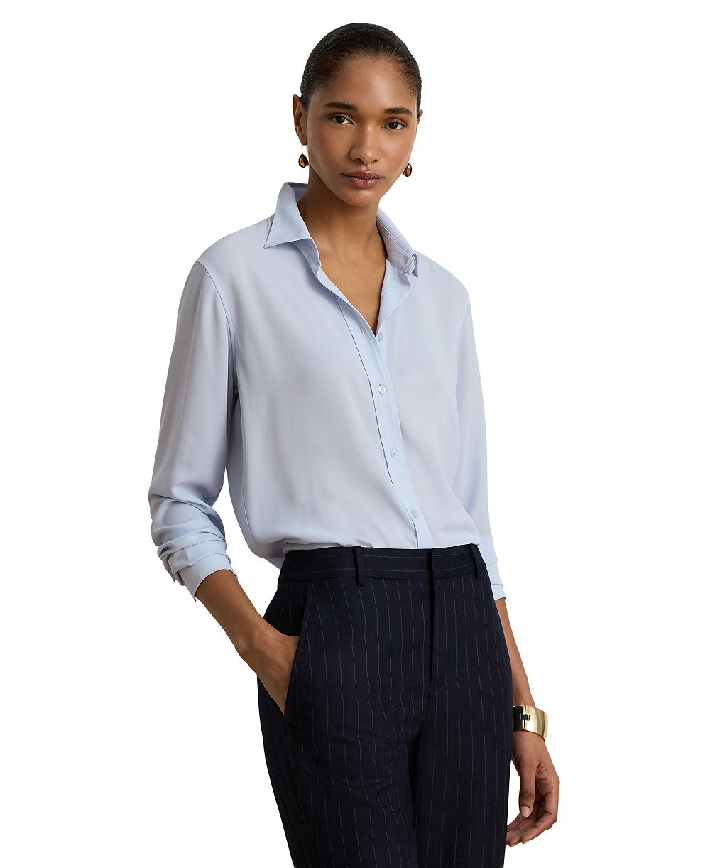 Женская рубашка Lauren Ralph Lauren Long-Sleeve Collared
