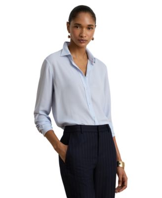 Женская рубашка Lauren Ralph Lauren Long-Sleeve Collared