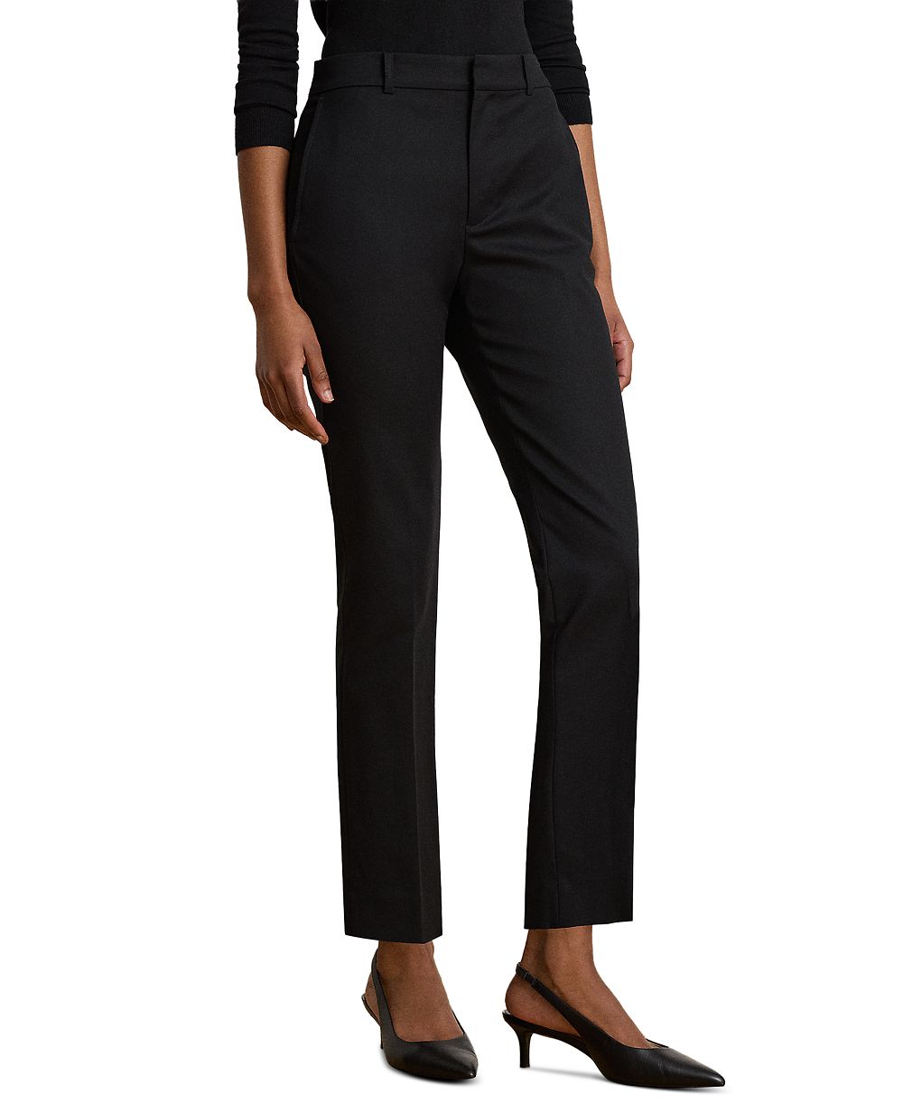 Lauren Ralph Lauren Women's High-Rise Slim Ankle Pants