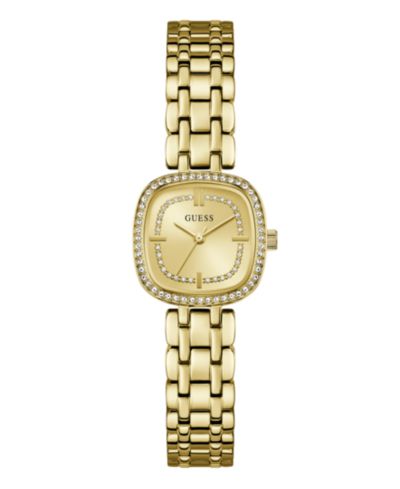 Женские часы GUESS Quartz Gold-Tone Stainless Steel Analog, 25mm