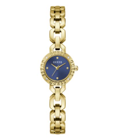 GUESS Women's Quartz Analog Gold-Tone Stainless Steel Watch, 23mm