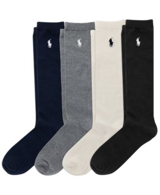 Polo Ralph Lauren детские носки 4-11 Knee High 4 пары
