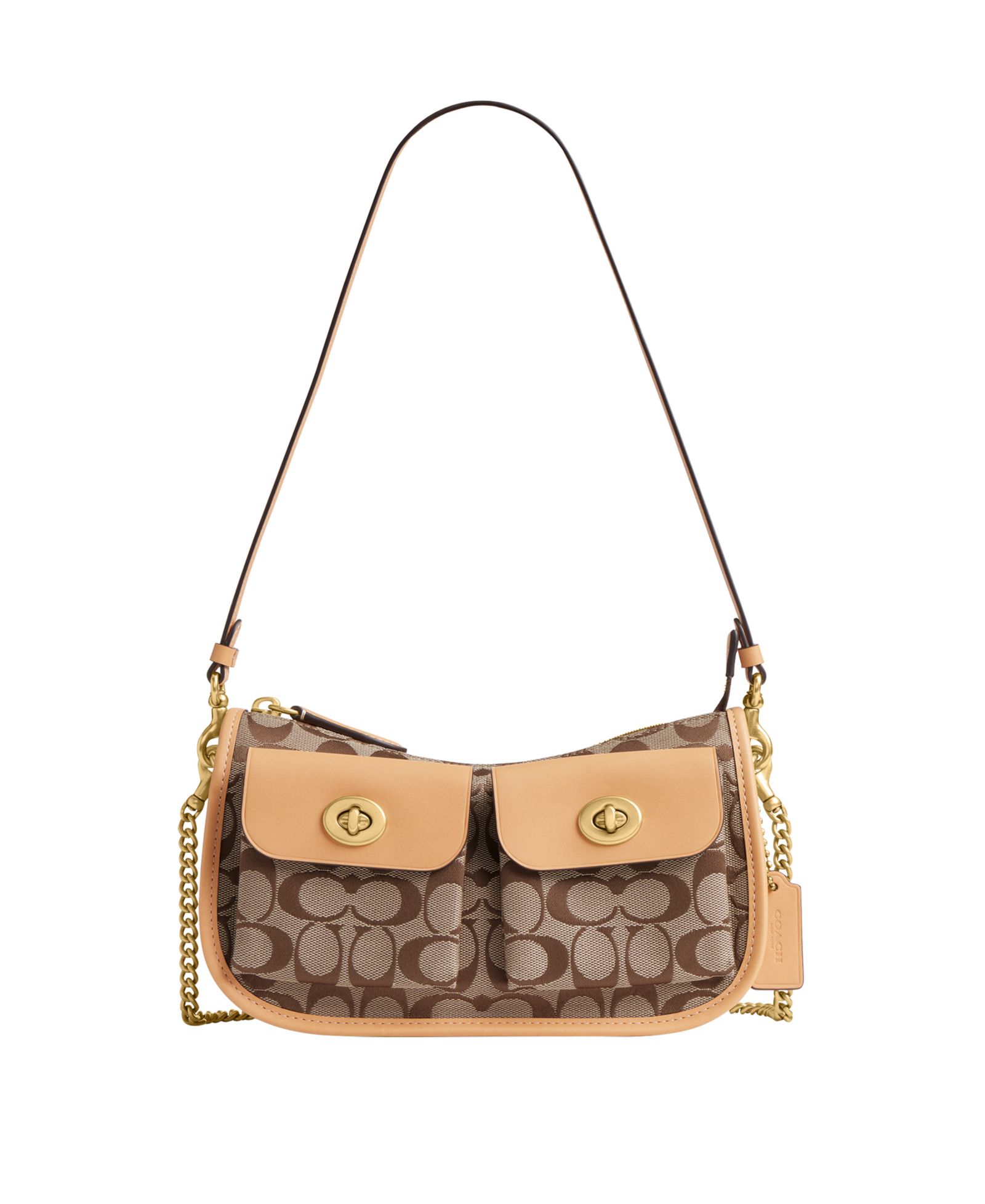 COACH сумка через плечо Waverly Signature Jacquard