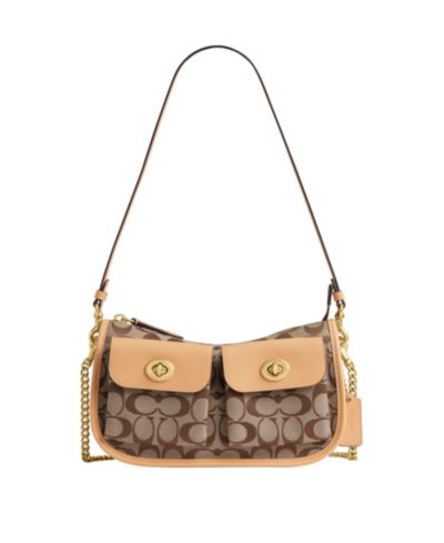 COACH сумка через плечо Waverly Signature Jacquard