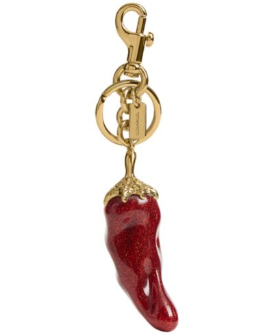COACH Chili Pepper Bag Charm