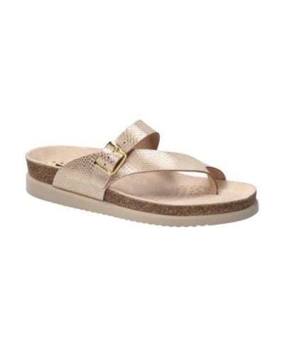 MEPHISTO Женский Helen Metallics Sand Havana Leather Sandal