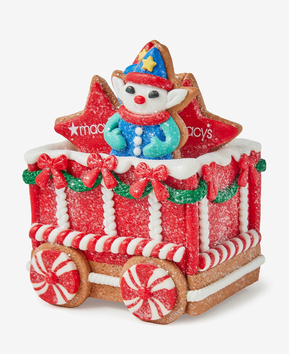 Вагончик поезда Clay Train Macy's 100th Thanksgiving Day с эльфом, эксклюзив Macy's