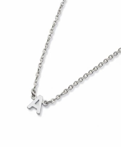 Колье Oak & Luna Inez Initial Sterling Silver 925