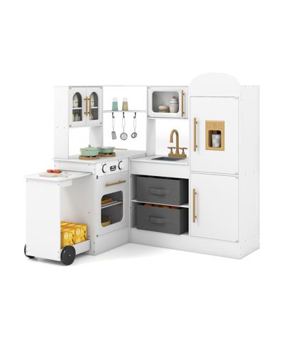 Игровой кухонный уголок Mecale со звуковыми и световыми эффектами для детей