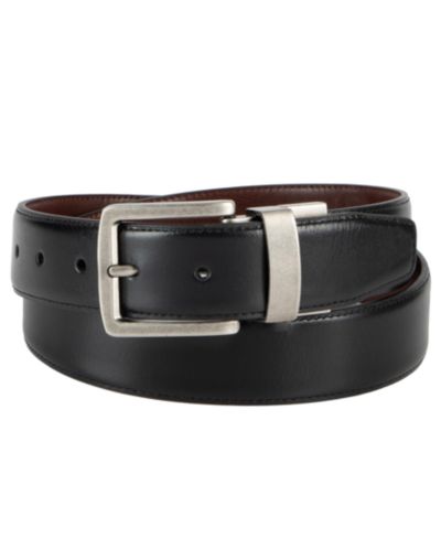 Tommy Bahama Мужской двусторонний ремень для брюк Two-In-One Reversible Dress Belt
