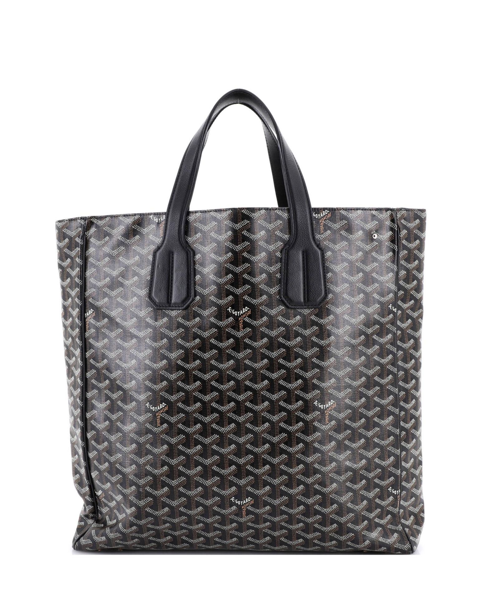 Pre-Owned Goyard Voltaire III Tote Coated Canvas