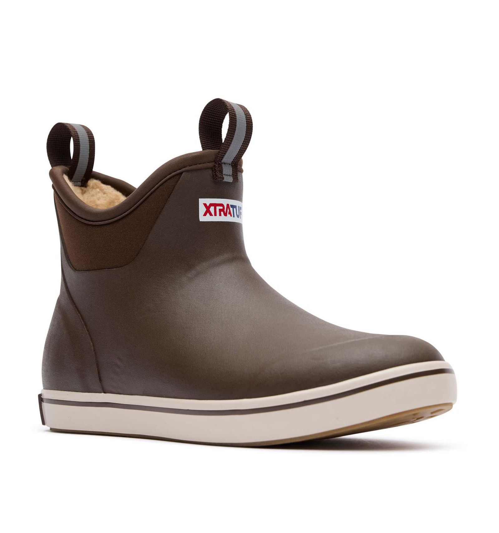 XTRATUF Women's Fleece Lined Ankle Deck Boot
