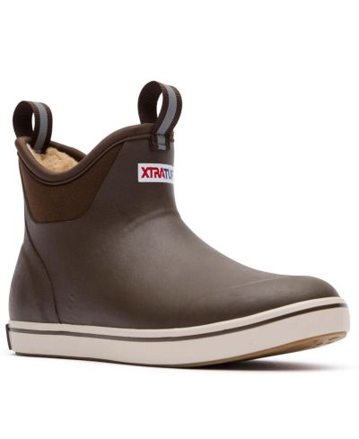 XTRATUF Women's Fleece Lined Ankle Deck Boot