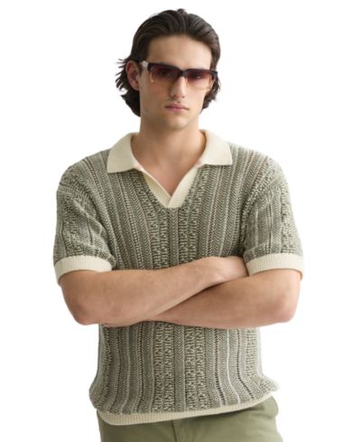 Рубашка SCOTCH & SODA Men's Knitted Polo Short-Sleeve