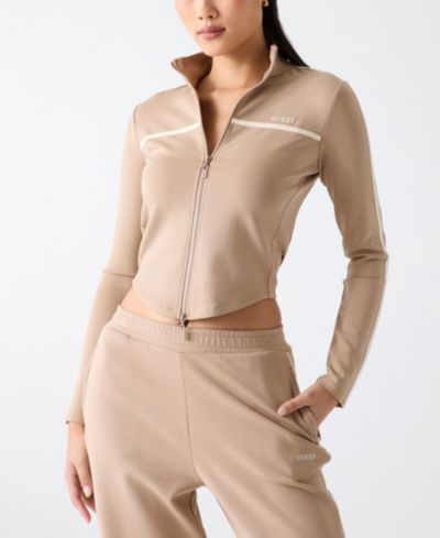 GUESS Women's Jasmine Full-Zip Sweatshirt