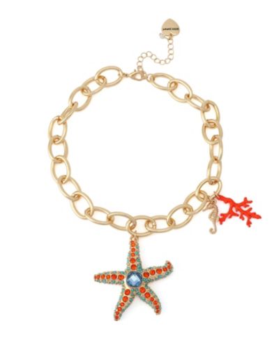 Подвеска Betsey Johnson Faux Stone Starfish
